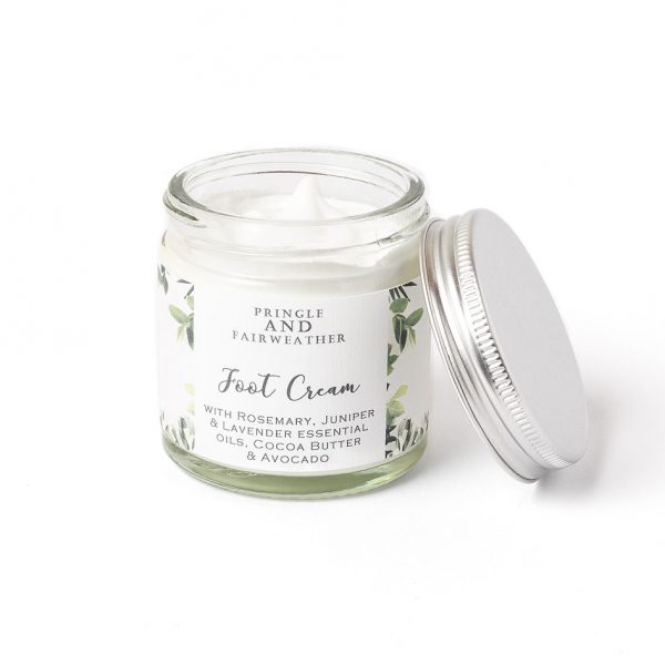 Foot Cream with Rosemary, Juniper & Avocado