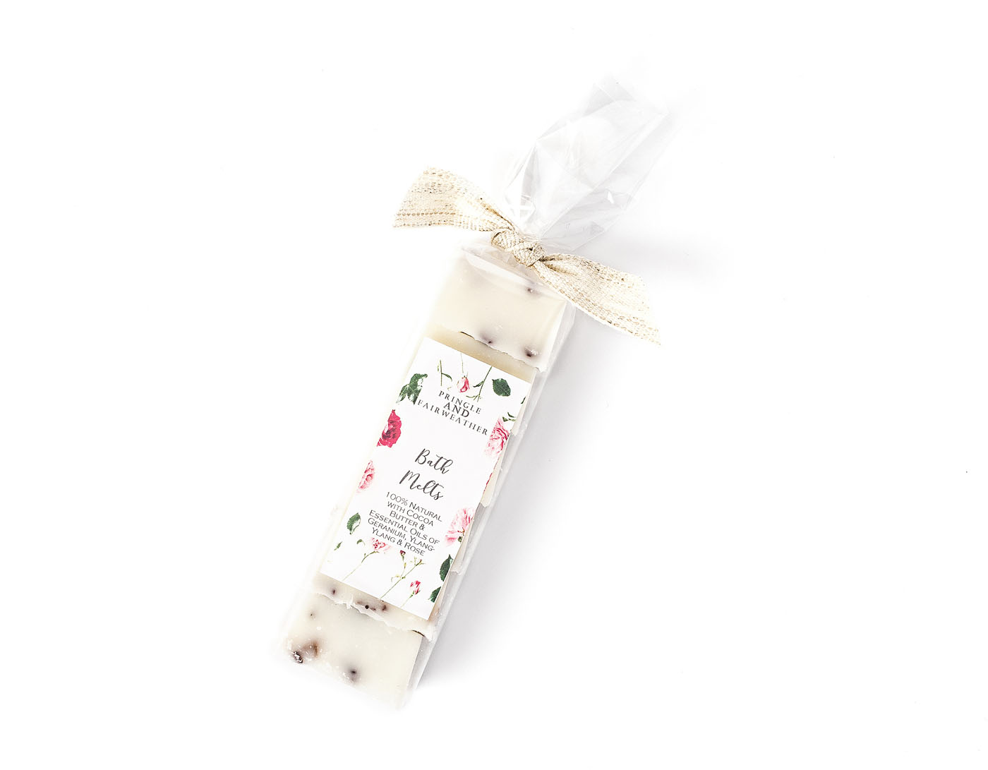 Bath Melt with Geranium, Ylang Ylang & Rose