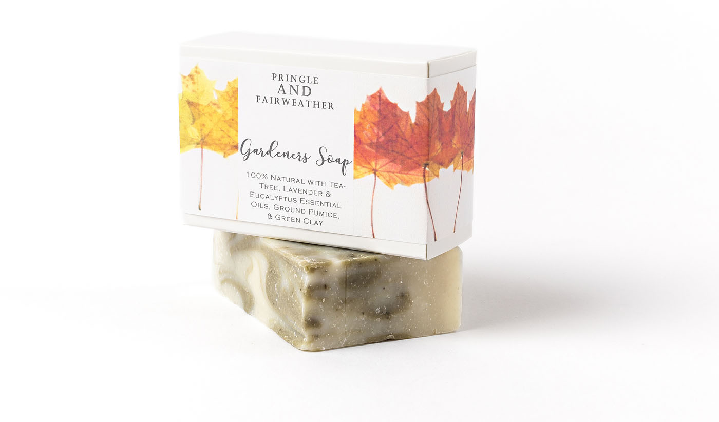 Gardeners Soap with Green Clay and Eucalyptus - Image 2