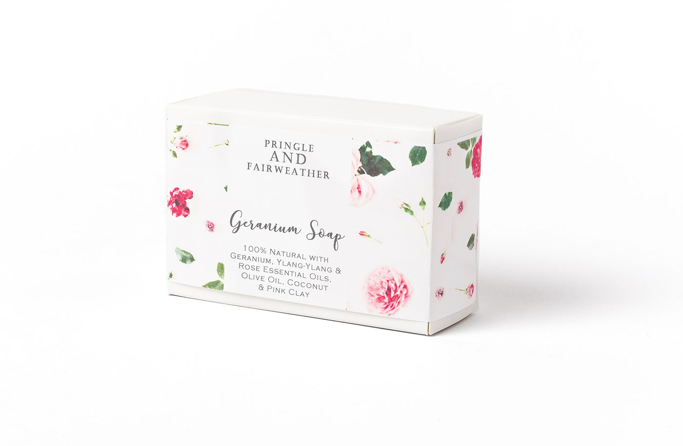 Olive Oil Soap with Geranium, Ylang Ylang & Rose - Image 2